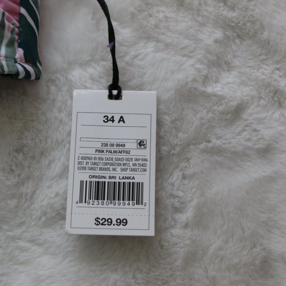 Shade & Shore Suntan Push Up V Wire Bikini Top - Picture 4 of 8